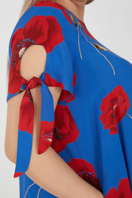 Платье Luxury Moda 1199 синее