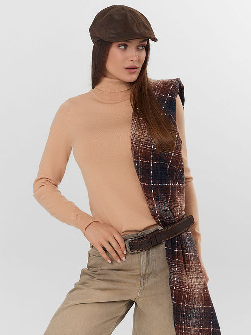 Водолазка женская бежевая - Mark formelle фото 6