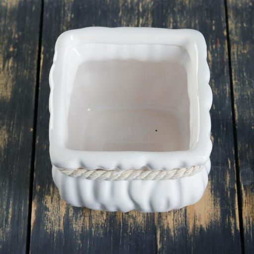 Кашпо «Мешочек Мартин» квадратный, 300 мл, 9×9×7 см