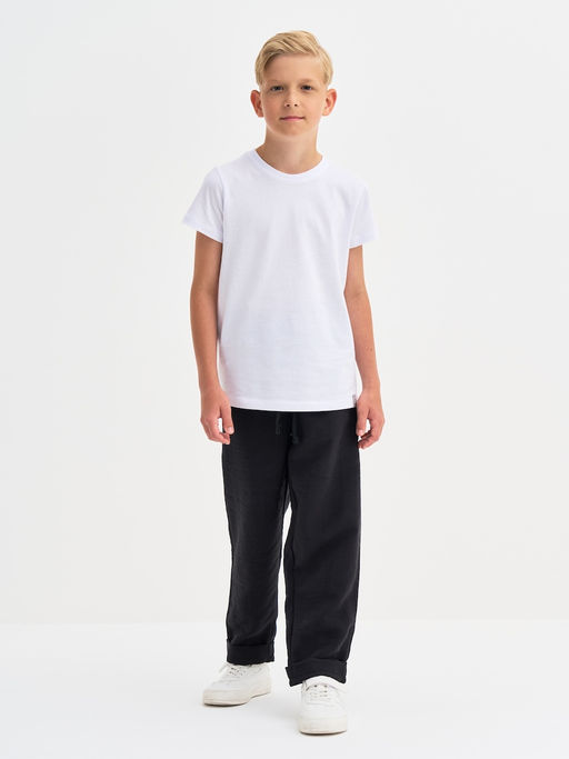Черные брюки для мальчика - Kogankids фото 6