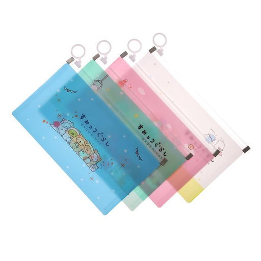 Цена за 12 шт. Пенал на молнии формат А65 180 мкр МИКС Милашки