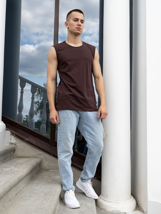 Майка муж.арт.104-13,коричневая - Binita фото 2