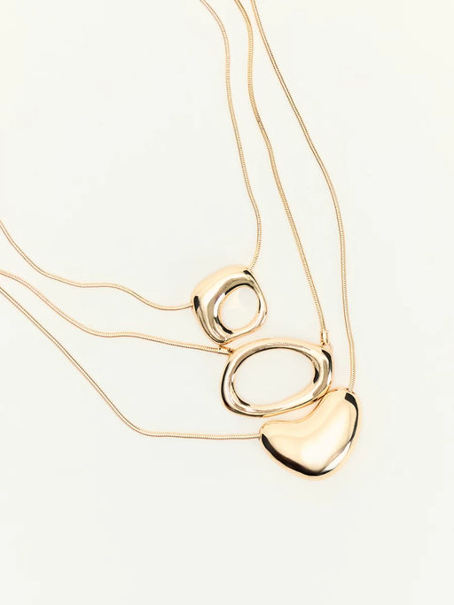 Украшение на шею многослойное / Zarina  фото 2