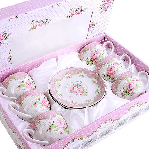 25926 Чайный сервиз 12пр 220мл ЦВЕТЫ LR (х6) - Mayer&boch фото 4