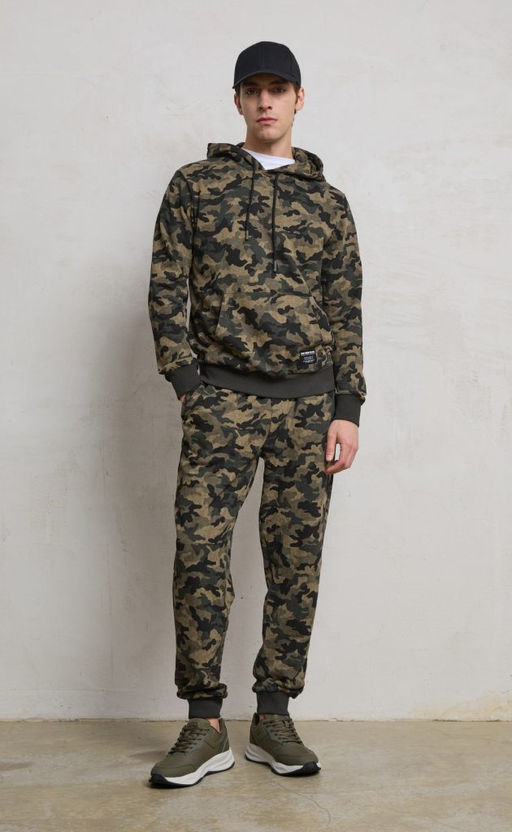 Толстовка F411-0590 khaki camo