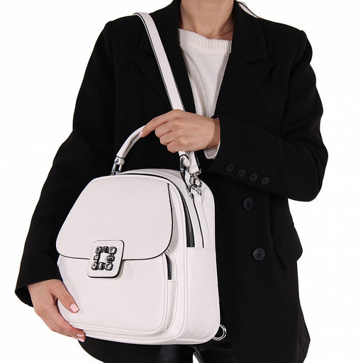 Рюкзак 69142 white  Velina Fabbiano-Safenta