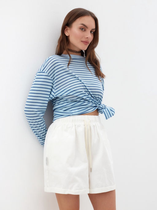 Шорты женские MIST Denim, размер 48 (XL), белые