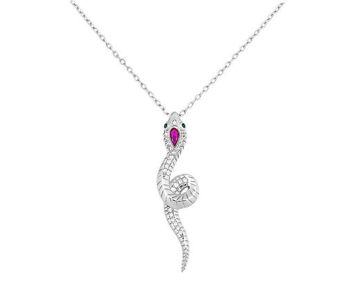 Колье, синт.рубин, BY-0264