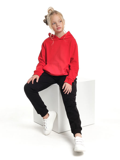 Спортивный костюм для девочки подростка 22-9818 красный - Mini maxi фото 10