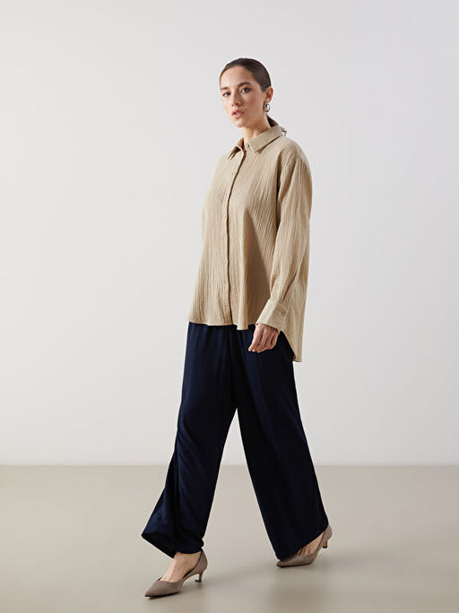 Beli Lastikli Kad?n Pantolon