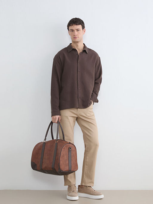 Regular Fit M?slin Erkek G?mlek