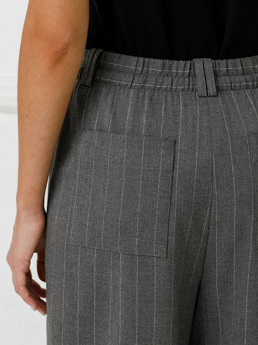 Брюки в полоску - Marchello marchellini фото 5