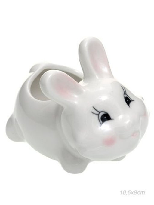 Кашпо 10,5х9 Кролик / XN019 /уп 72/ - Галеонтрейд фото 4