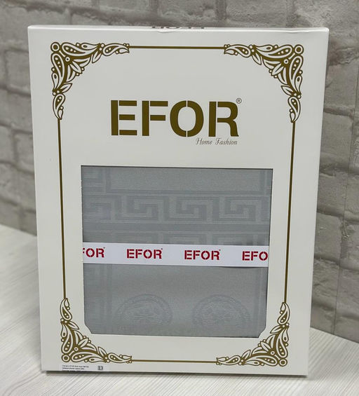 Скатерть EFOR Buta royal 160*220 прямоугольная серый (GRI)