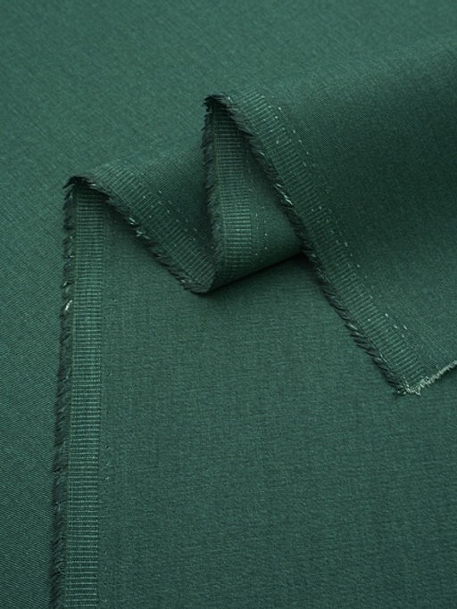 Костюмный джинс с эффектом велюра цв.Темная хвоя, ш.1.5м, хлопок-100%, 220гр/м.кв