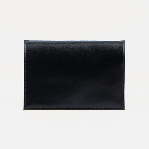 Обложка для паспорта, тиснение, чёрная