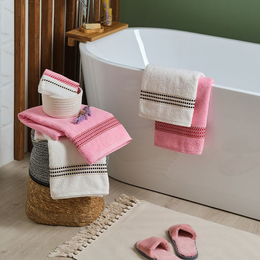 Полотенце махровое Love Life Адажио 70х140 см, розовый, 100% хл, 450 гр/м2 - Lovelife фото 6