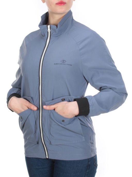 1106 GRAY/BLUE Ветровка женская DALEF (100% полиэстер) - Fashion фото 3