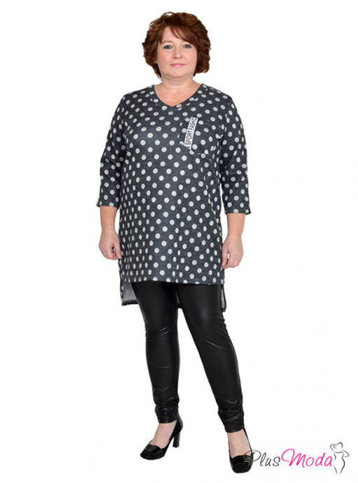 Туника Модель №834 размеры 44-84 - Plusmoda фото 4