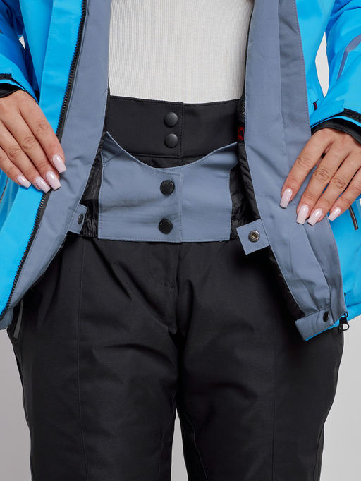 Горнолыжный костюм женский зимний синего цвета 03350S - Chunmai фото 11