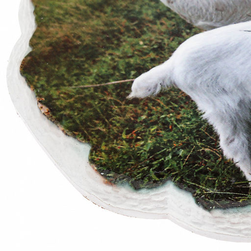 Подставка под горячее (панно) "Ферма" 14х22см h1см, керамика, фотопечать с глазурью, подложка пробковое дерево, в упаковке (Китай)