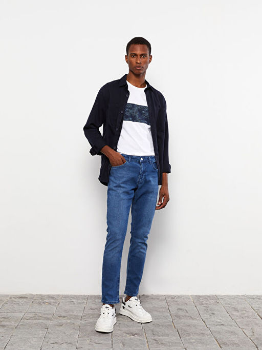 750 Slim Fit Erkek Jean Pantolon