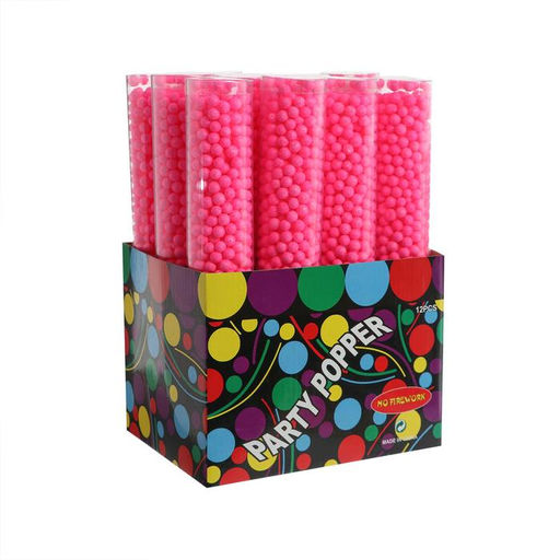 Хлопушка пневматическая Шарики, цвет розовый - Simaland фото 2