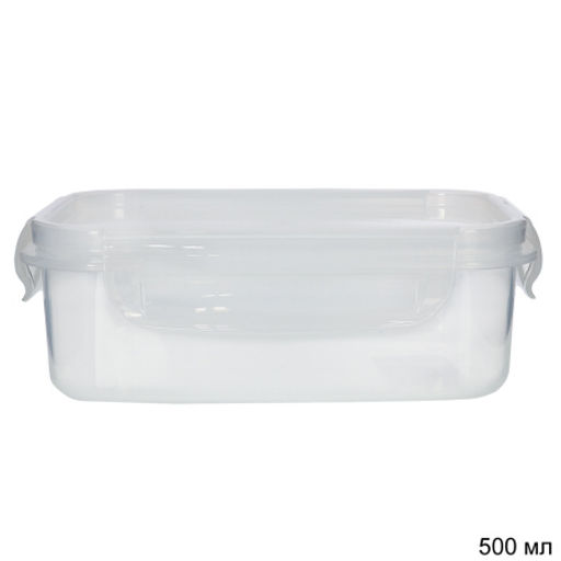 Контейнер для СВЧ 0,5 л Прайм / М8500 /уп 16/ на защелках - Галеонтрейд фото 2