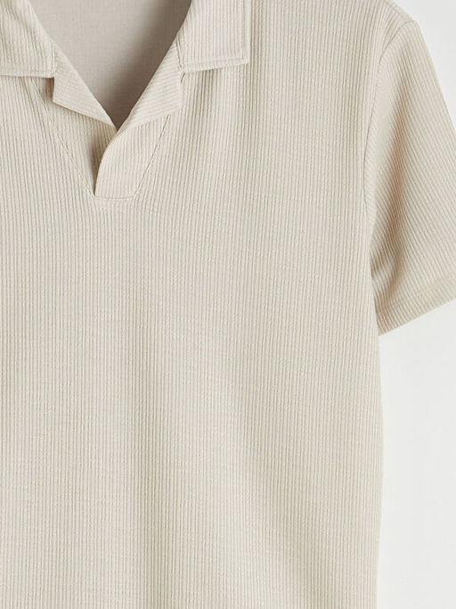 Polo Yaka Dokulu Erkek Ti??rt