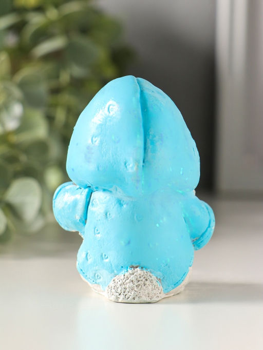 Фигурка гипс Кролик в худи, 7?5?4 см, серый