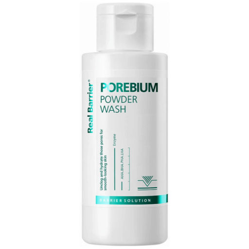 Real Barrier Porebium Powder Wash, 50g - Энзимная пудра для глубокого очищения