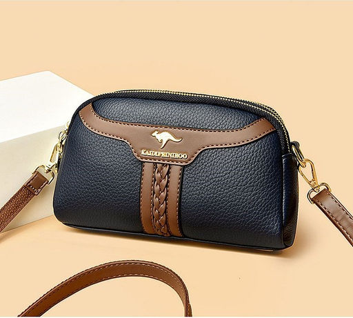 KAIDIFEINIROO Сумка женская с двумя ремнями 8757 фото 8