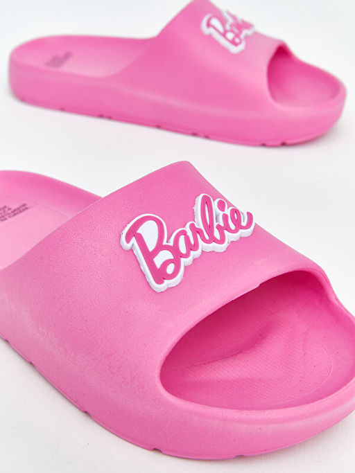 Тапочки Barbie с принтом для девочки