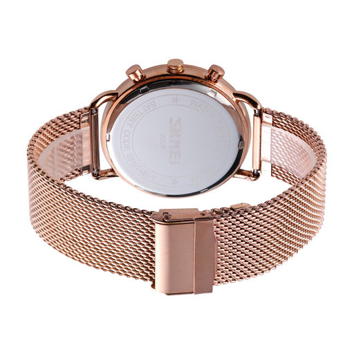 Часы наручные Skmei мужские кварцевые 9206rose-gold