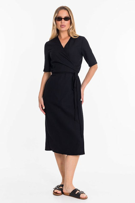 Платье М325043а черный