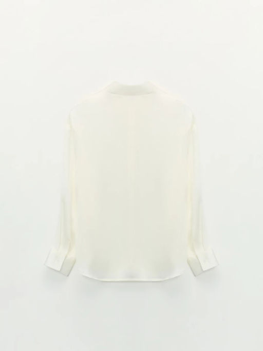 Базовая атласная блузка / Zarina