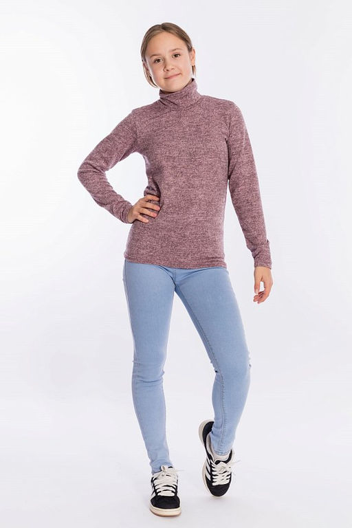 Водолазка М222061б Розовый - Елена фото 2