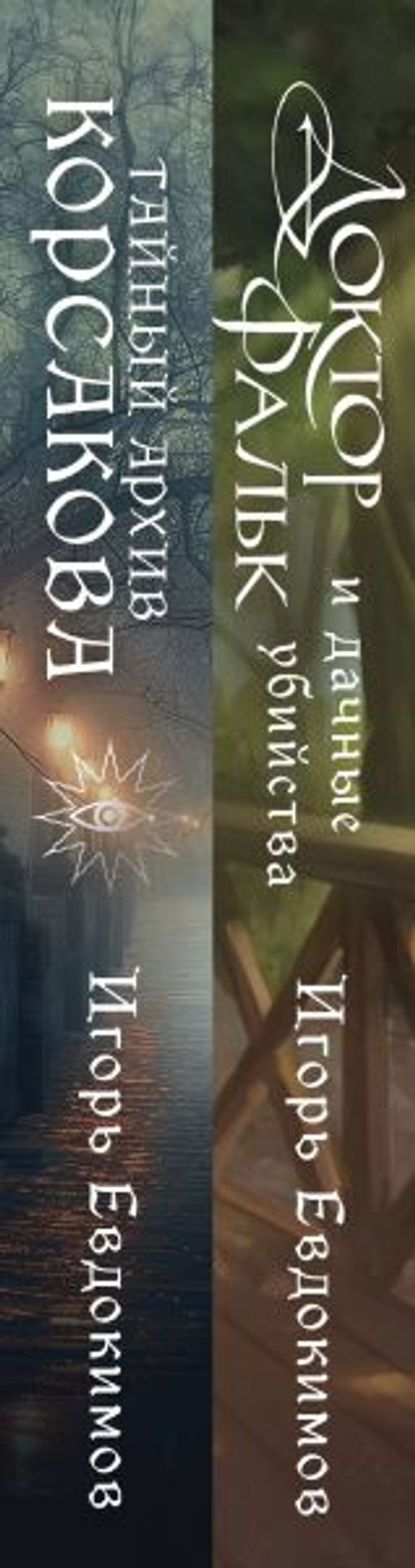 Комплект из 2-х книг. Тайный архив Корсакова. Оккультный детектив + Доктор Фальк и дачные убийства