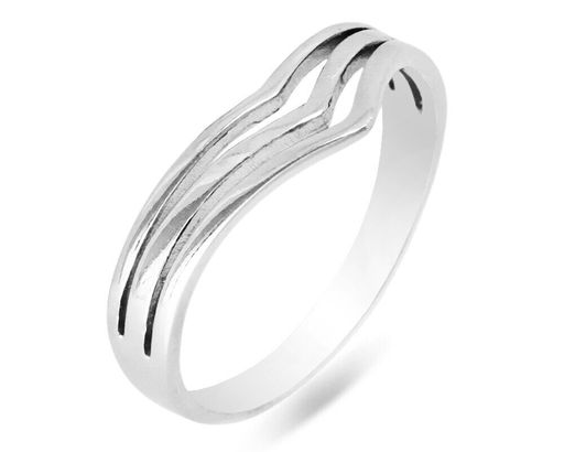 Кольцо из серебра без вставки, Ю-10540р