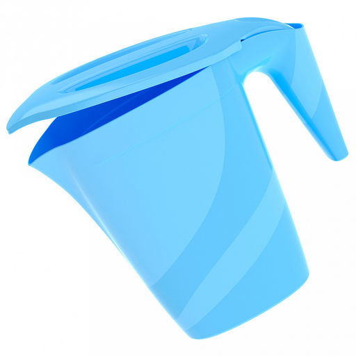 Кувшин 1,4л, 21,5х10,5х18,5см, с крышкой, полипропилен (Россия) - Домашняя мода фото 2