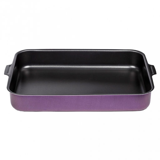 Violet Противень с антипригарным покрытием 27х35х6,3см, s0,9мм, металлическая крышка (Россия) - Домашняя мода фото 5