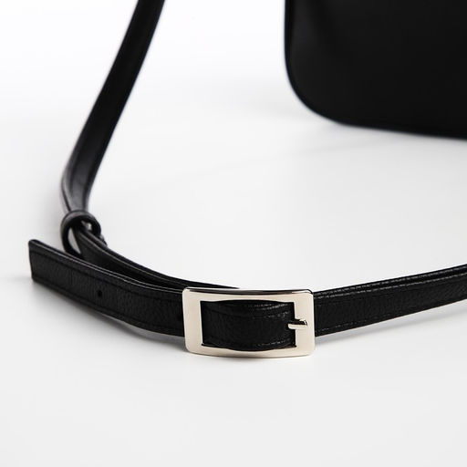 Сумка женская TEXTURA, мессенджер, маленький размер, цвет чёрный  фото 4