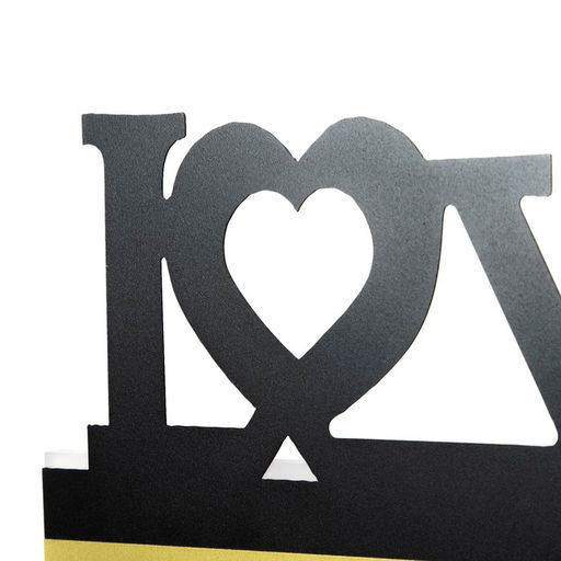 Бра Любовь LED 4000К 12 Вт черный 38?20?4 см