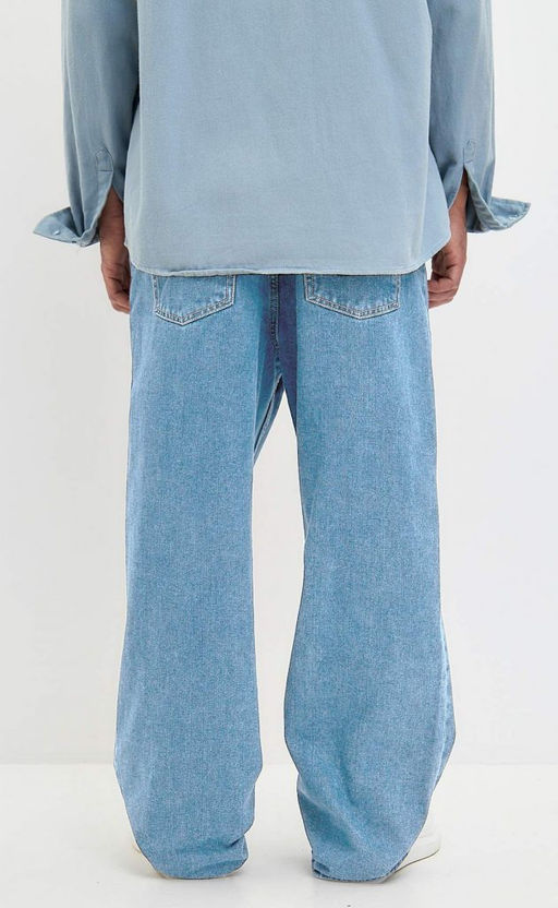 Джинсы муж. A2025 pale blue - Fine joyce фото 11