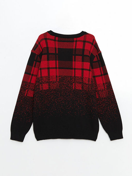 Bisiklet Yaka Erkek ?ocuk Triko Kazak