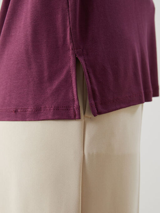 Bisiklet Yaka Ta?l? Kad?n Bluz