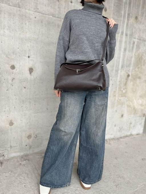 Женская кожаная сумка 8923 Кофе