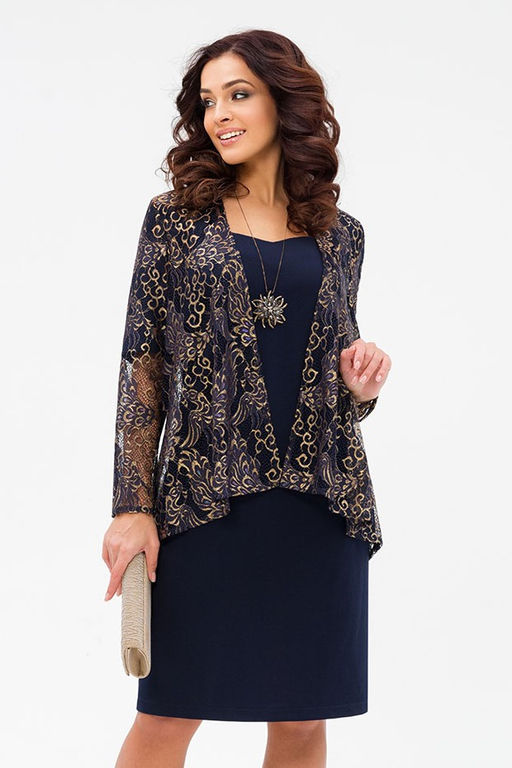 Платье-двойка Сильвина (48-56) - Serenada фото 2