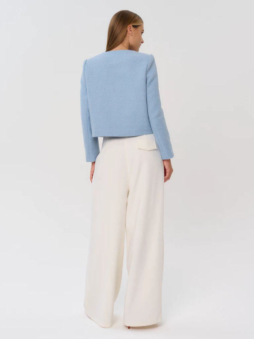 Пиджак женский 12421-34028 l.blue - Eleganzza фото 4