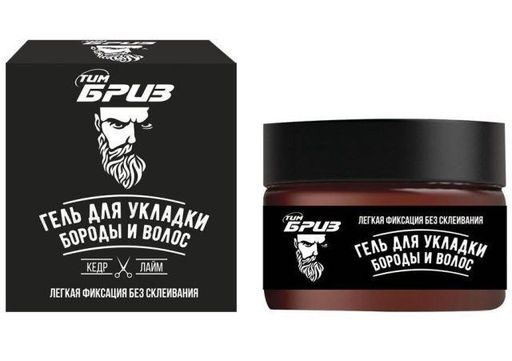 ТимБриз Гель для укладки бороды и волос (100мл).12 / 916905 /
